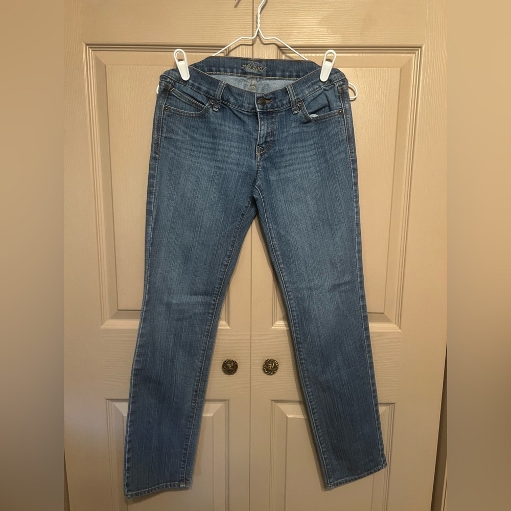 Old Navy Blue Straight Leg Denim
